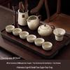 Ru Kiln Gongfu Tea Set with Xishi Pot & Gaiwan