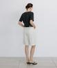 Beullaengkeulumumeon Heather Bermuda Pants_Ecru