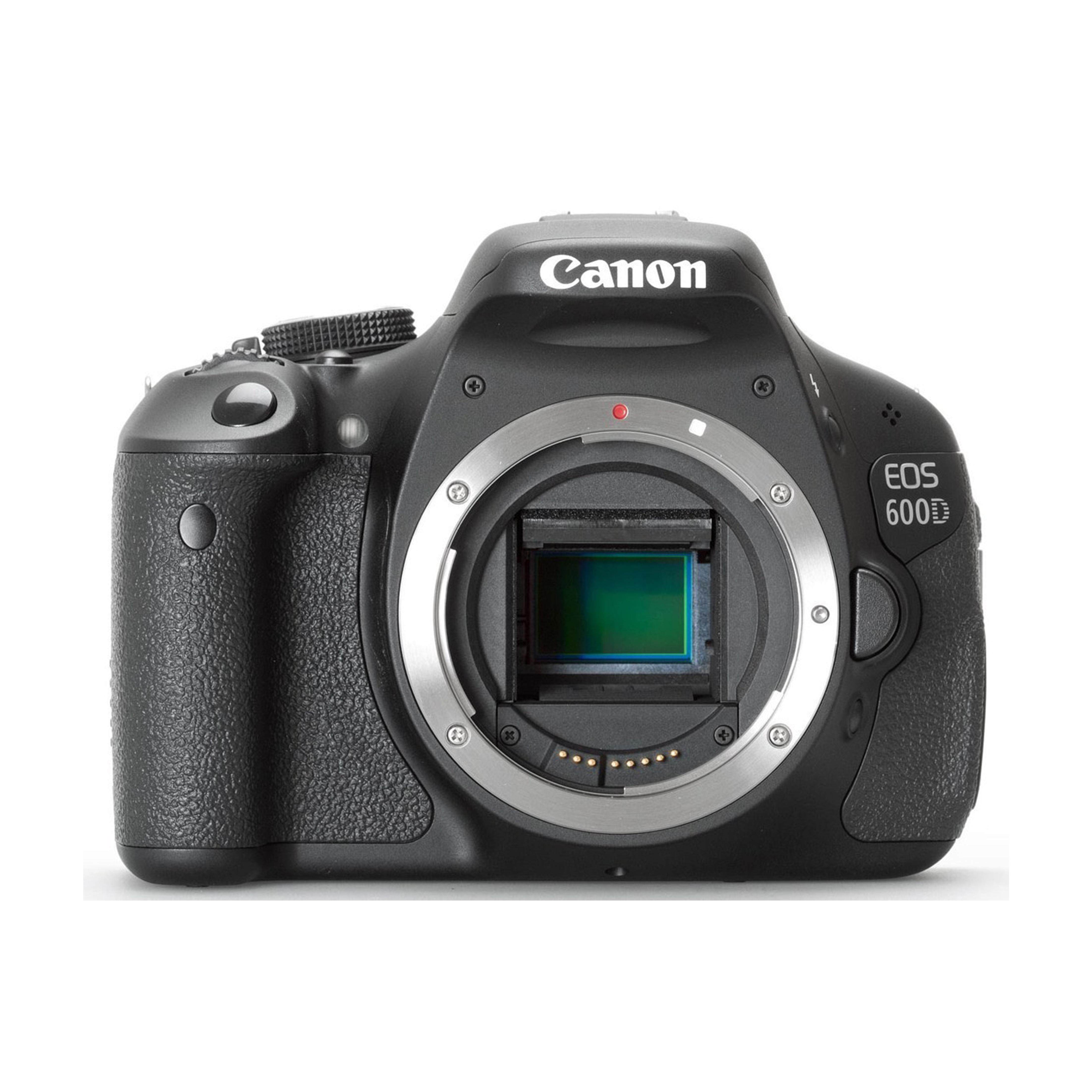 Canon EOS 600D DSLR Camera Body zwart