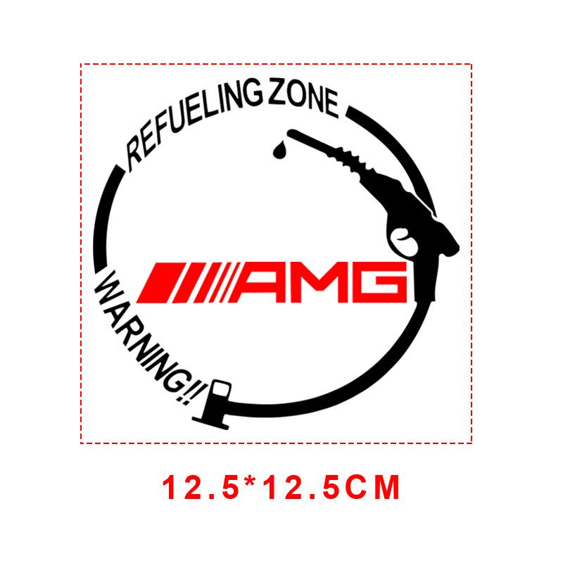 Auto Tankdeckel 3D Aufkleber Vinyl Mode Dekoration Aufkleber Für Mercedes Benz AMG W212 W205 W246 W177 W176 W213 GLC GLE GLS ML Willkommen Projektion