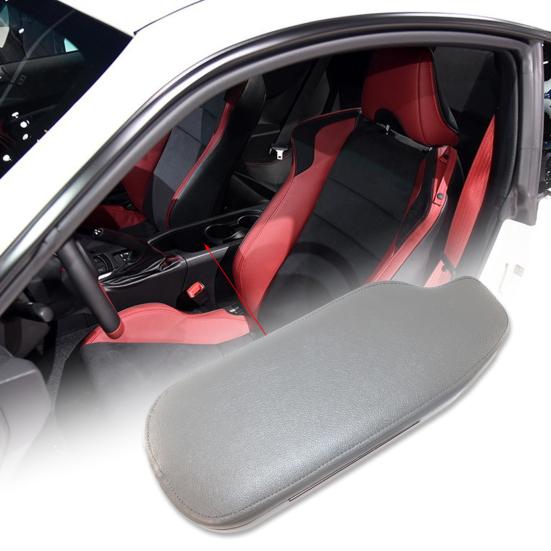 

Кожаный чехол на подлокотник автомобиля, подходящий для установки, идеальная легкая искусственная защитная крышка подлокотника центральной консоли