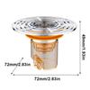 One-Way Drain Valve Drain Filter Magnetic Self-Closing Shower Drain Floor Drain  Bath Shower