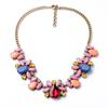 Exaggerated Statement Necklace For Women Bohemian Multicolor Stone Necklaces Big Discount Fashion Jewelry Clearance Sale