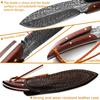 Multi-Purpose Kitchen Knife Boning Knife Feather Pattern Knife With Sheath Stainless Steel Fruit Knives Chef Knife Meat Cleaver