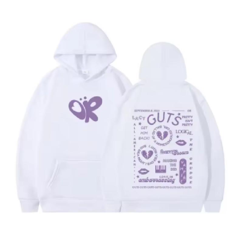 Sour Guts Vampire Hoodie Men's Women's Clothing Fashion Vintage Hooded Sweatshirts Harajuku Hip Hop Oversized Hoodies Streetwear