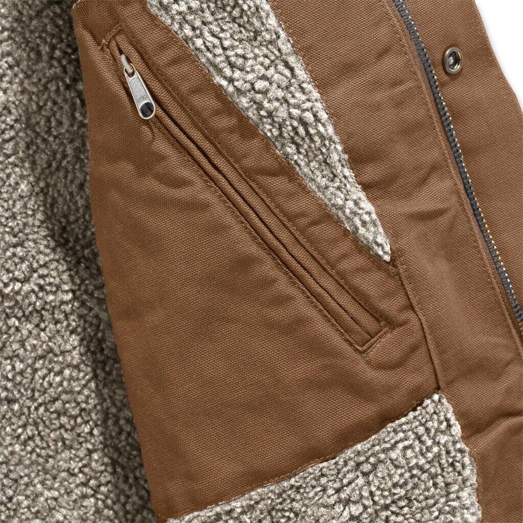 Демисезонная куртка Carhartt Washed Duck Bertlett Jacket carhartt brown