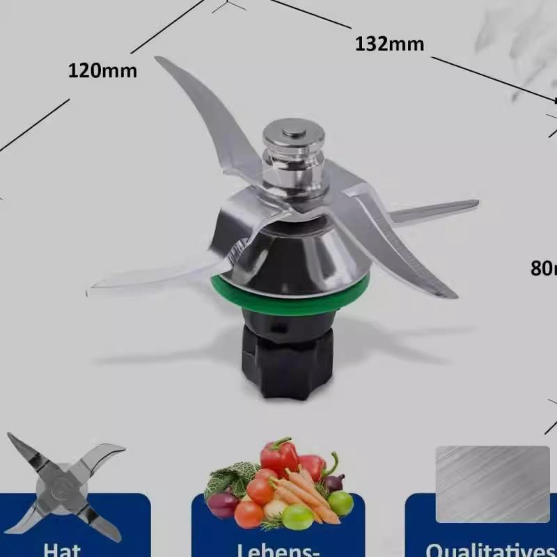 Thermomix-Compatible Food Processor Accessories: Food Grade Mixing and Dough Blades for TM5/TM6.