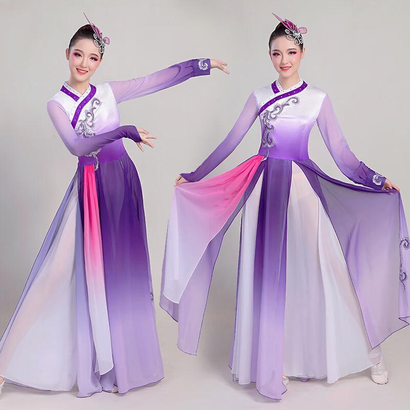 

Women s Classical Flowing Dance Dress - Water Cloud Walk S