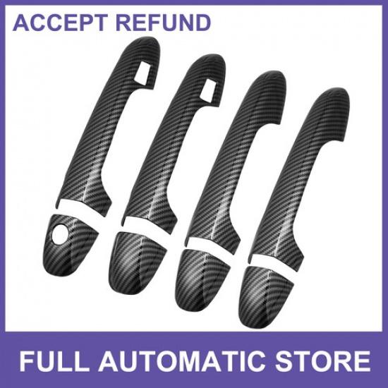 Car Exterior Door Handle Cover Eight  for Toyota Tacoma 2016- Black