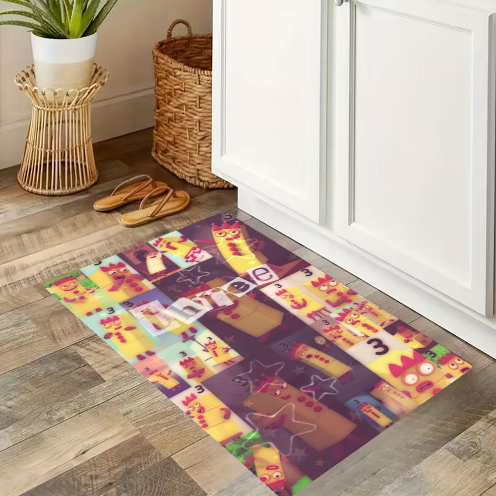 Numberblocks Nonslip Kitchen Mat Floor Carpet Rug For Indoors Outdoors Home Decor Room Supplies Spring Decor