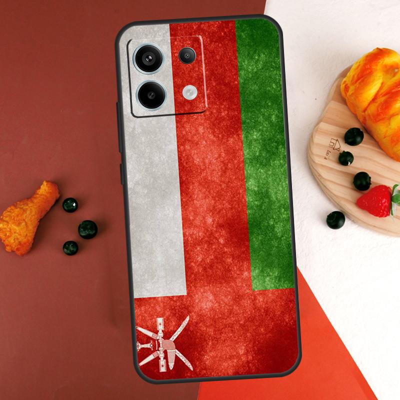 Oman Flag Case For Xiaomi Redmi Note 14 9 10 11 12 13 Pro 9S 10S 11S 12S Redmi 13C 10C 12C 14C Coque