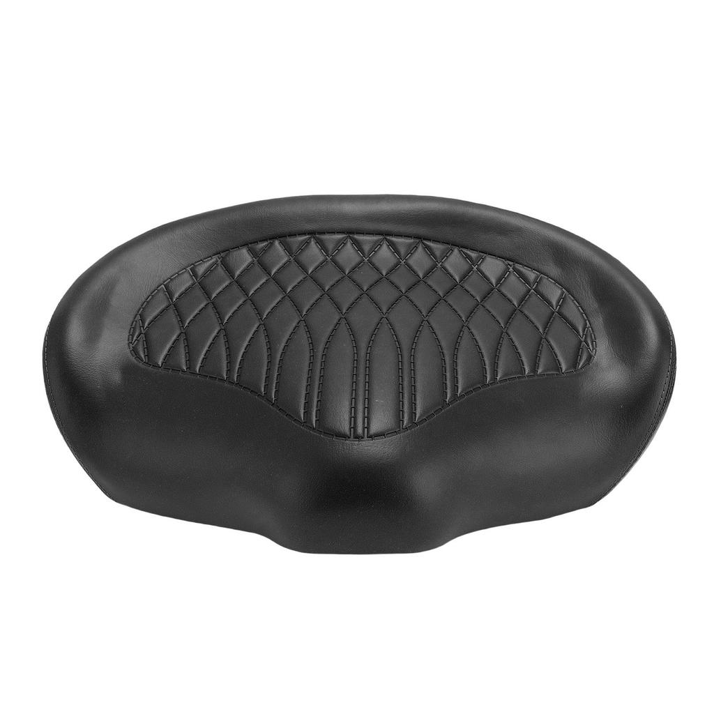 Bike Seat Cushion for Big Butt PU Leather Sponge Water Proof Wide Bike Saddle Seat for Electric Bikes Folding Bikes