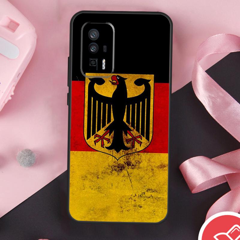 Germany Flag Banner Case For Xiaomi 15 Ultra Mi 13 14 11T 12T 13T 14T Pro POCO F7 F5 F6 X3 X5 X6 X7 Pro Cover