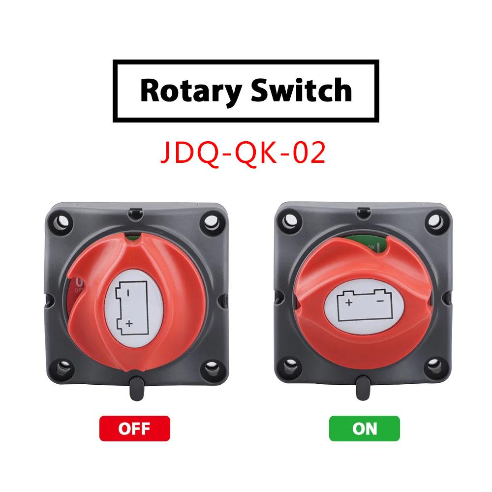 Auto Battery Disconnect Switch 12V 24V Marine 200A 300A Dual Battery Mass Switch 2 and 3 Position Cut Off Switch Car Boat
