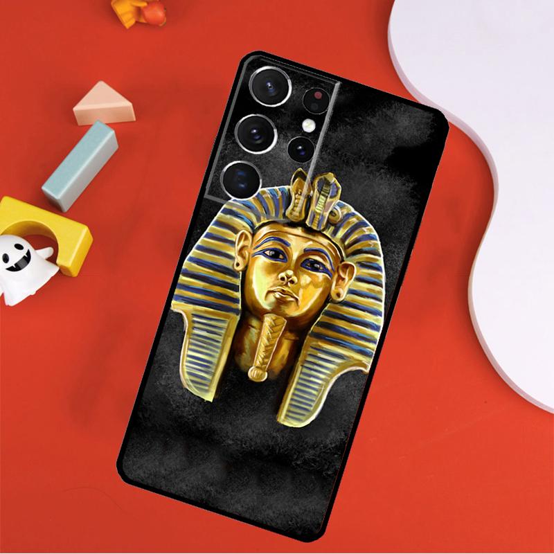 Egypt Egyptian Pharaoh Phone Case For Samsung Galaxy S25 Ultra S9 S10 S20 FE S21 S22 S23 S24 Plus S24 Ultra Cover