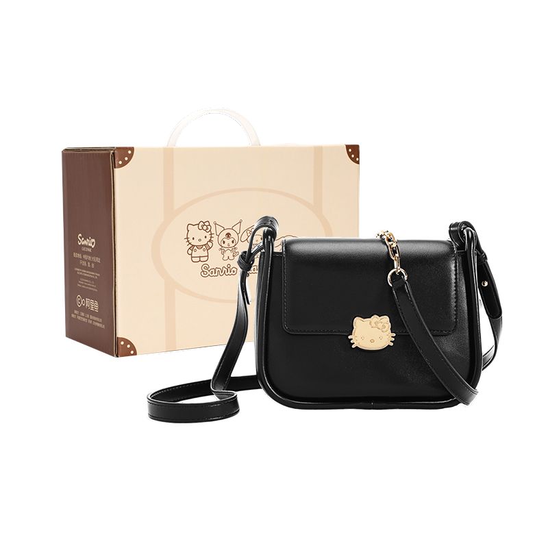 New Sanrio Hello Kitty Synthetic Leather Shoulder Bag, Crossbody Bag Regular Women's Multicolor HHF41056