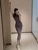 Hong Kong Style Slim-Fit Hip-Hugging Elegant Summer Dress - Short-Sleeved, Waist-Cinching, Sexy and Flattering for Women