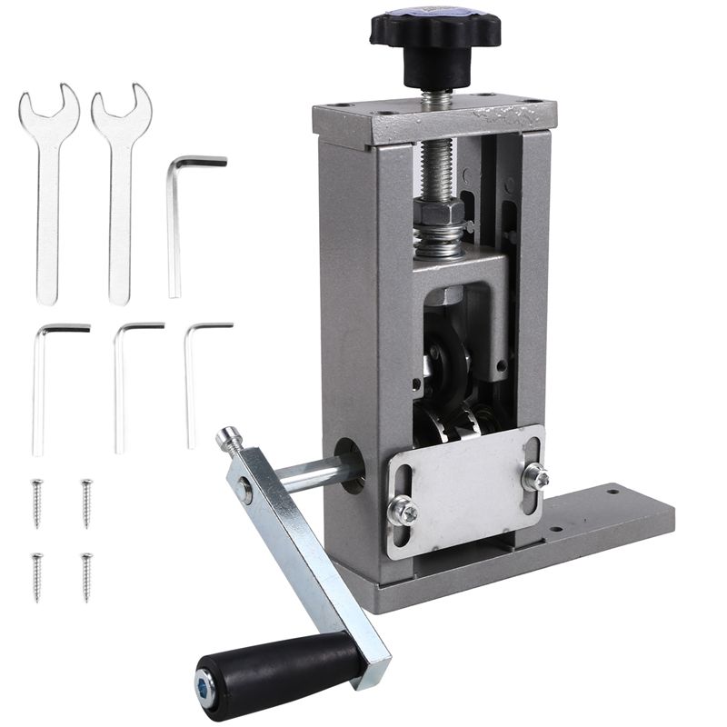 A84E-Manual Wire Stripping Machine Wire 1-21Mm Cable Electric Peeling Machine For Scrap Copper Wire Cable Recycling