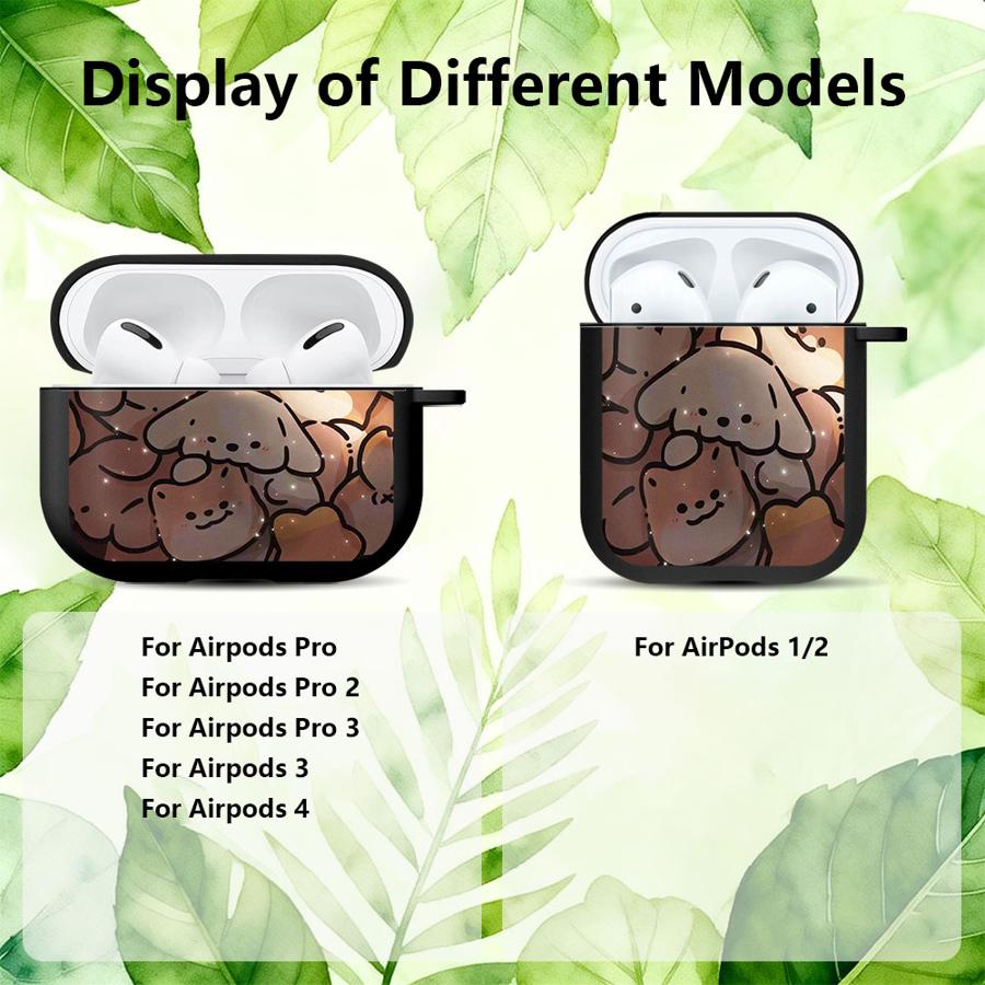 Case For Airpods 1 Pro3 4 3 2 Pro Pro2 Earphone Cases Cover Cartoon Little Animals