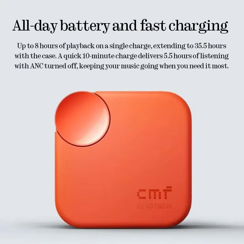 CMF Buds 2a Earphone Global Version Bluetooth 5.4 12.4mm Driver 42dB ANC 4HD Mics Up To 31H of Playback