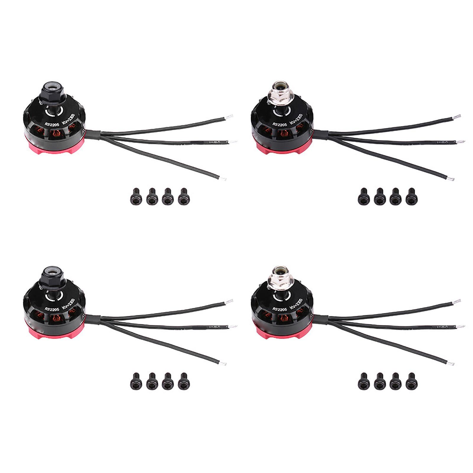

4PcsSet RS2205 2300KV CW CCW Motor Remote Control Accessory for RC Racing Quadcopters