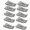 Metal Belt Clip Holster Sheath Belt Clip Double Holes Clasp Spring Buckle Hook for Belt Bag Leather DIY for Wallets Pouches