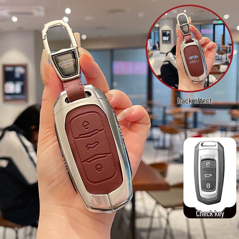 Key Cover for Geely Emgrand, Xingrui, Xingyue L, Binrui, Cool, Boyue, Binyue, and GS Models