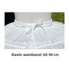 Adjustable Cosplay Crinoline White Hoop Petticoat Fashion Ball Gown Underskirt  Wedding Dress