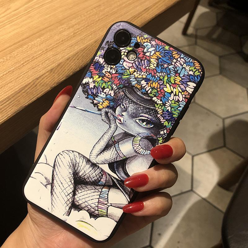 3D Relief Phone Case For Tecno Camon 19 Camon19 Pro Neo Case Floral Silicon Cover For Tecno Camon 19 Neo Case 2022 Fundas Coque