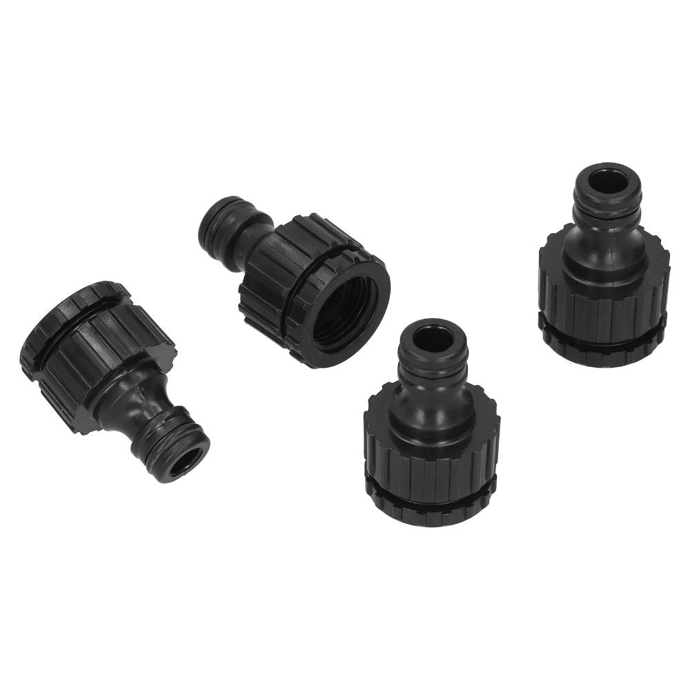 12PCS Reusable Garden Hose Adapter Hose Connector Fittings Sprinkler Connection