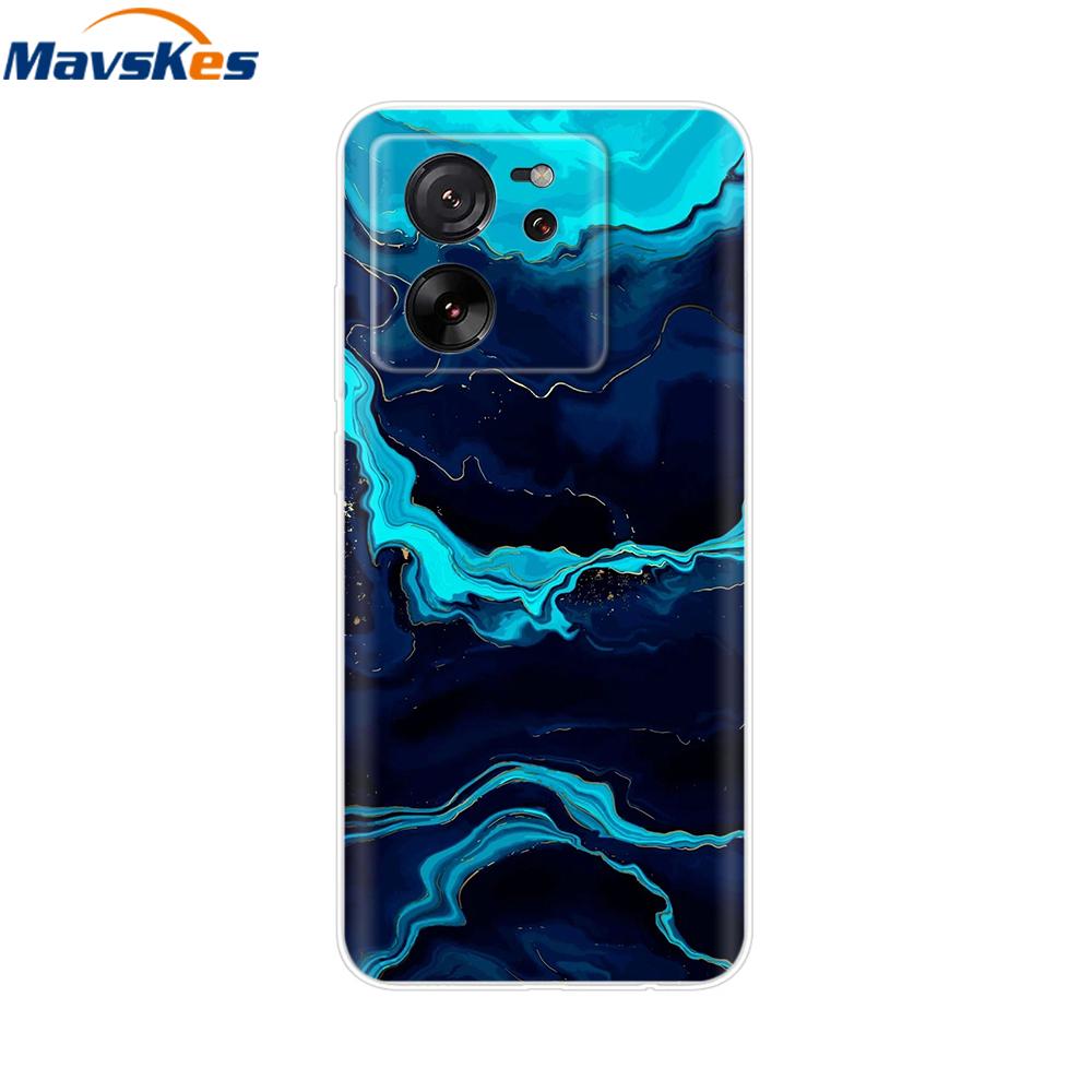 For Xiaomi 13T Pro 5G Case 13T 13 Soft Clear Silicone Bumper Phone Back Cover for Xiaomi 13 Lite 13T Pro Mi13T Shockproof Cases