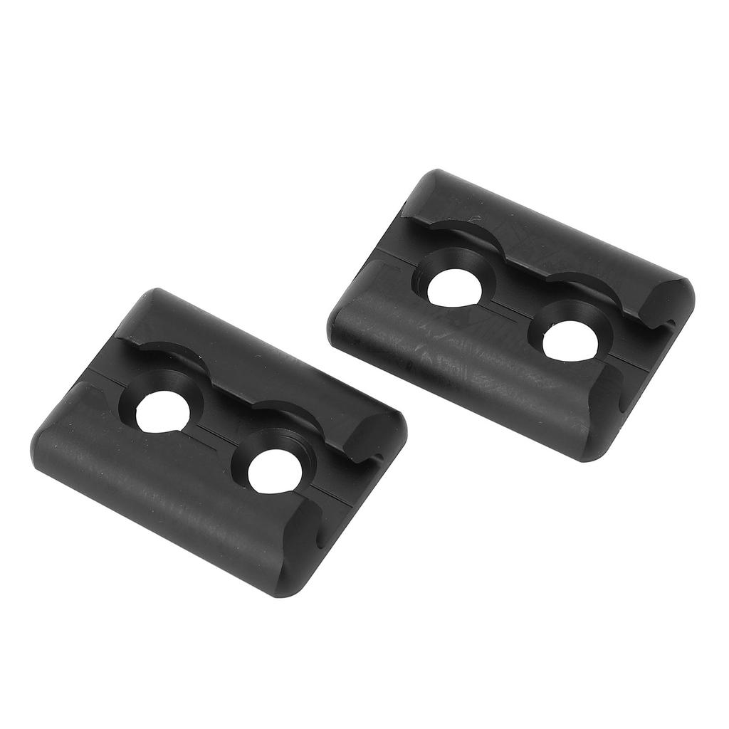 1 pár Hliníková slitina Upevňovací deska přívěsu Upevňovací systém Kotvy pro letadla Obytné vozy Dodávky Sanitky Černá