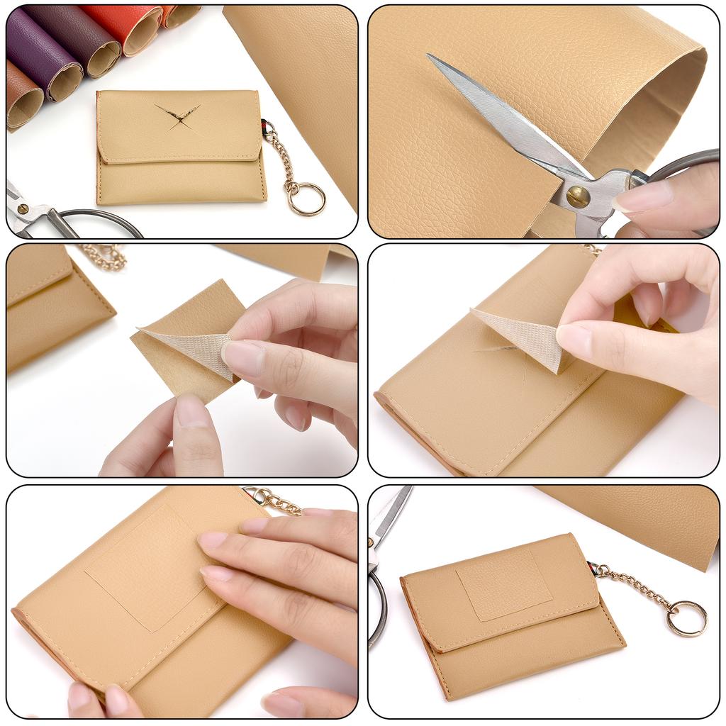 PU Leather Patches Stickers Self Adhesive Leather Fabric Adhesive Sofa Bag Seat Repair DIY Patch 20x30cm 25x60cm 10x20cm