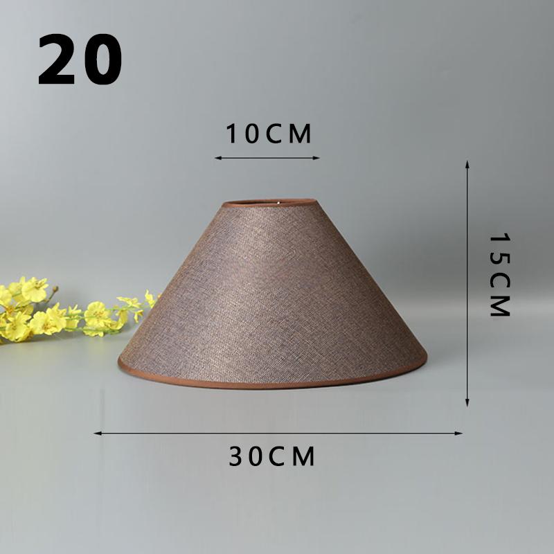 New Chinese Style Living Room Floor Lamp Shade DIY Replacement Lamp Cover E27 Fabric Home Decor Tabletop Lampshade