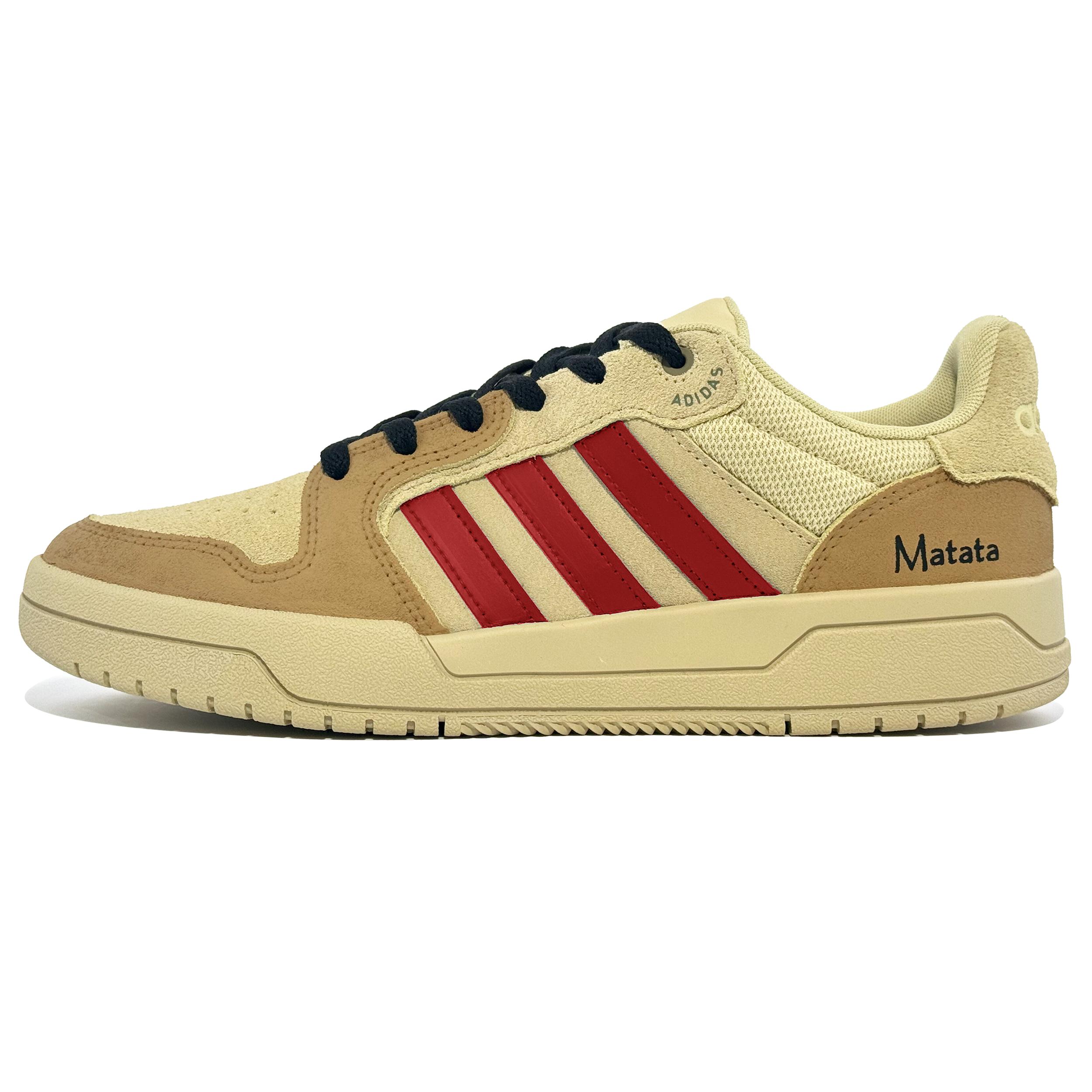 Adidas Neo Entrap Abrasion Resistant Low top Skateboard Shoes Unisex Yellow Brown GW9675(Team567-) 39⅓