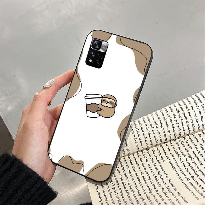Phone Case For Xiaomi Poco C71 15T 14T Pro Redmi note 15 14 14 13 Pro Redmi A5 15C 13C Sloth