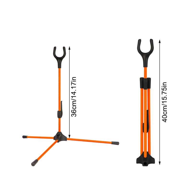 5 Colors Foldable Removable Fiberglass And Plastic Bow Stand Holder Portable Bracket Frame Hanger For Archery Recurve Bow