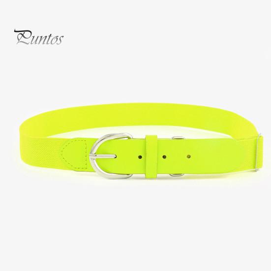 Baseball-Gürtel mit verstellbaren Löchern, elastisches Design, für Jugendliche und Erwachsene, bequemer Stretch-Gurt, Kunstledergürtel, Sport-Accessoire