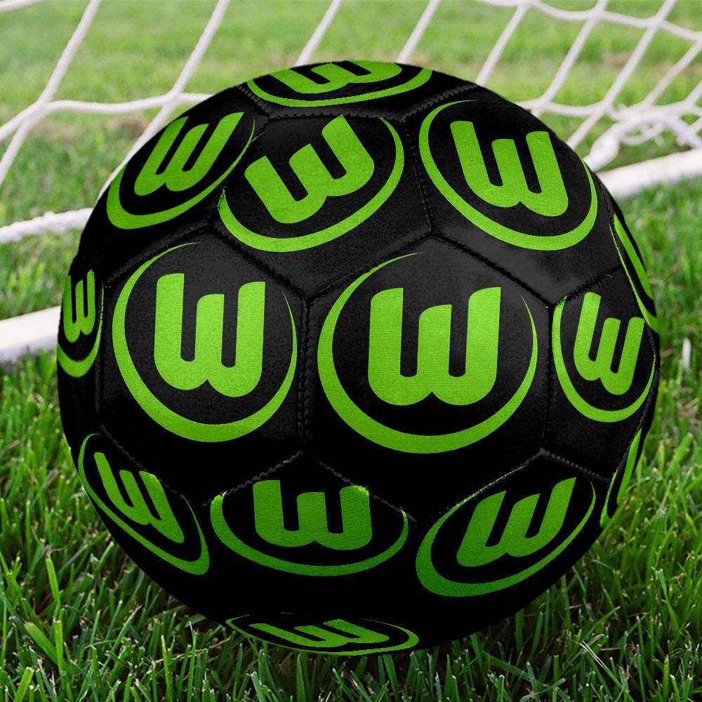 1pc Vfl Wolfsburg Soccer Ball Size 5 Indoor Soccer Ball Fashion Colorful Backyard Game - Great For Sports Fans Gift HE123