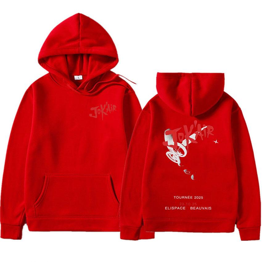 

Men Women Graphics Print Hoodie World Tour Jokair Rapper Y2k Pullovers Hip Hop Music Album Spring Autumn Sweatshirts 3XL