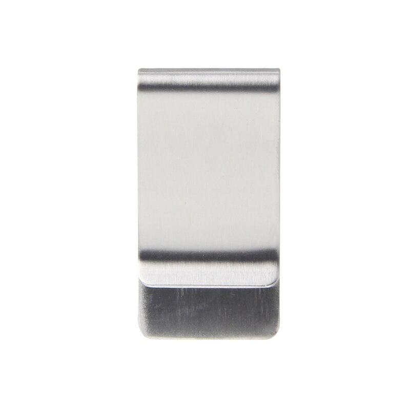 High Quality Metal Pen Holder Money Clip  Simple Stainless Steel Money Clip Dollar Cash Clamp Holder Wallet For Men Women