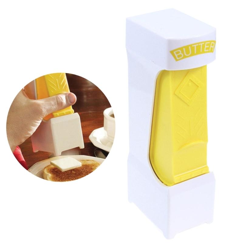 Butter Cutter Slicer Simple One Clicks Stick Butter Cutter Butter Dispenser To Store for Making Bread Cakes Cookie Tool
