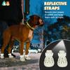 Dog Shoes for Hot Summer Pavement,Dogs Shoes,Waterproof Dog Boots & Paw Protectors,Non-Slip Dogs Rain Booties,Easy Clean Sandals
