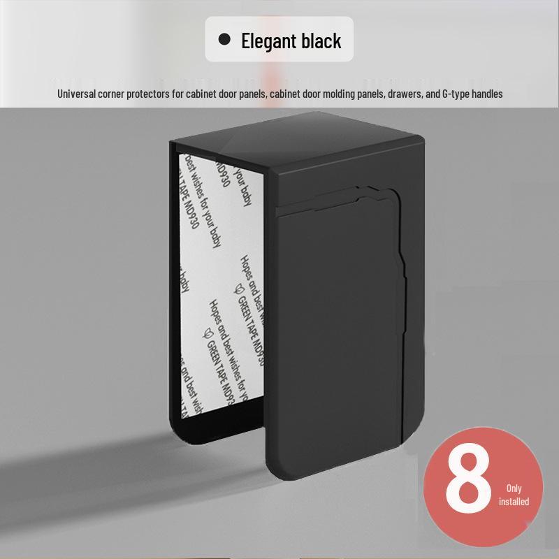 Cabinet & Furniture Corner Bumper: G/U-Shaped Anti-Collision & Anti-Scratch Door Handle Protector