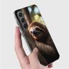 Cute Sloth Phone Case for Samsung A16 A26 A36 A56 A17 A37 A57 A07 A06 A02S A03 A04S A05S Galaxy Note 20 10 A50S A71 A51 A31 A30