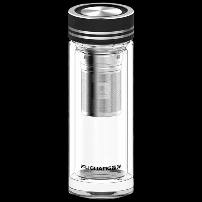 FUGUANG Yize Double-Walled Glass Tea Infuser Cup