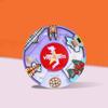 European Wooden Rotating City Fridge Magnet Creative Travel Souvenir Refrigerator Magnet Decoration Gift For Tourists Home Decor