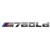 For BMW M 5.5cm Sticker M135I M240D M340I M550D M440D M135D M760LI M140D Modified Digital Displacement Standard ABS Rear Logo rvbf26