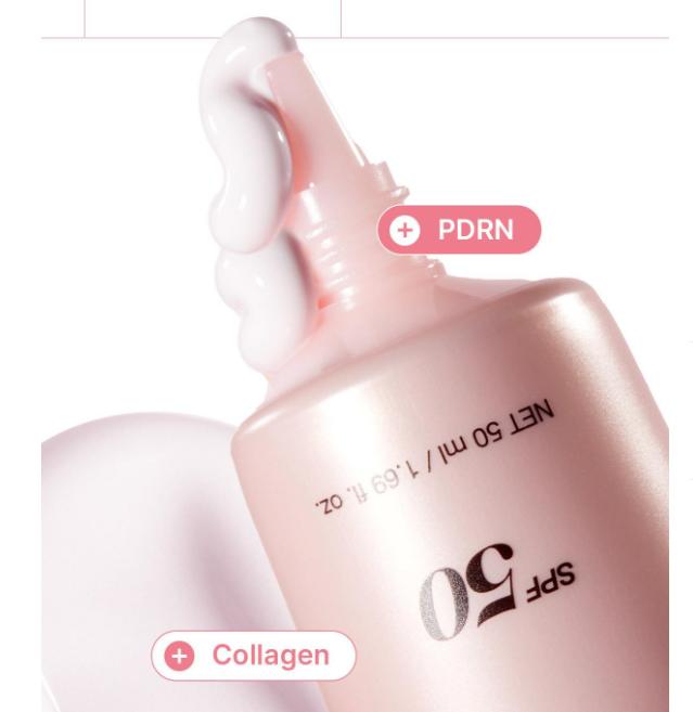 MediCube Collagen Glow Sunscreen 50ml – Radiant Makeup Base Sun Cream