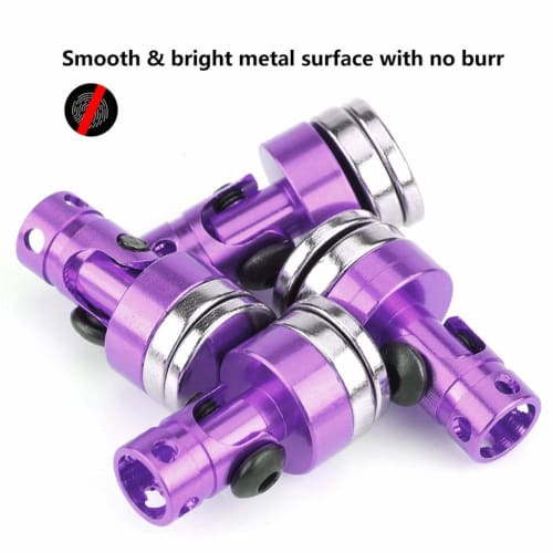 Jimdary Body Shell Mount Column, Body Mount, Magnetic Shell Post for RC Car SCX10 4WD 1:10 Electric RC Car (Purple)